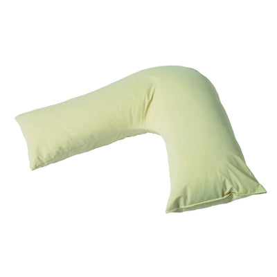 FR Vapour Permeable Wipe Clean V-Shaped Pillow (Beige)