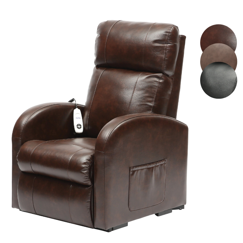 Daresbury PU Finish Single Motor Rise & Recline Chair