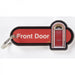 Dementia Friendly Key Fobs - Front Door, Red
