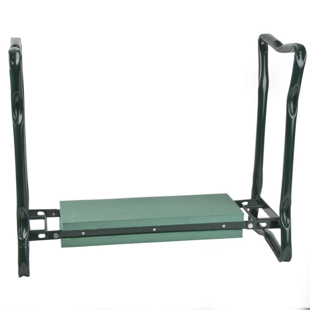 shows the folding garden kneeler and stool