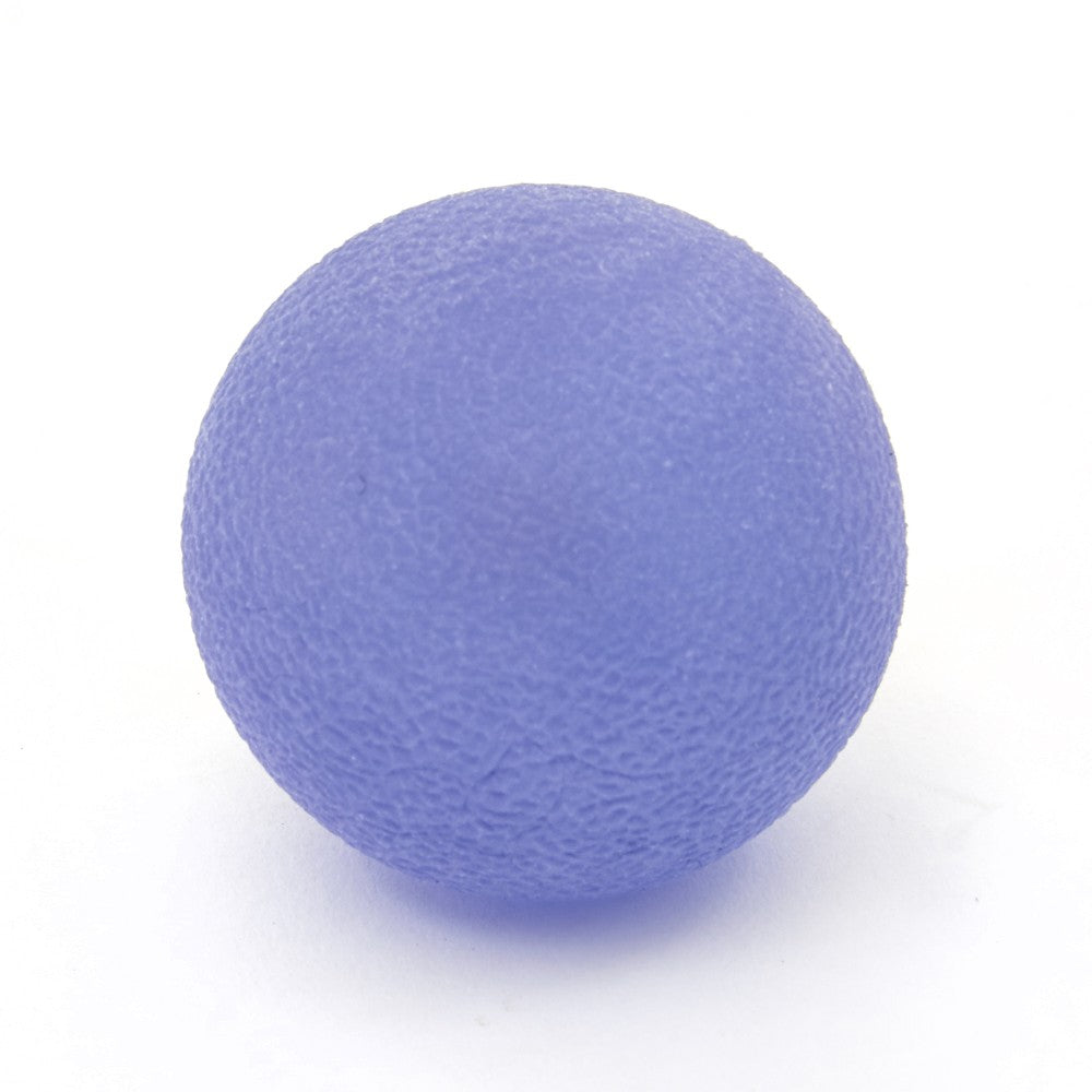 The blue gel ball hand exerciser