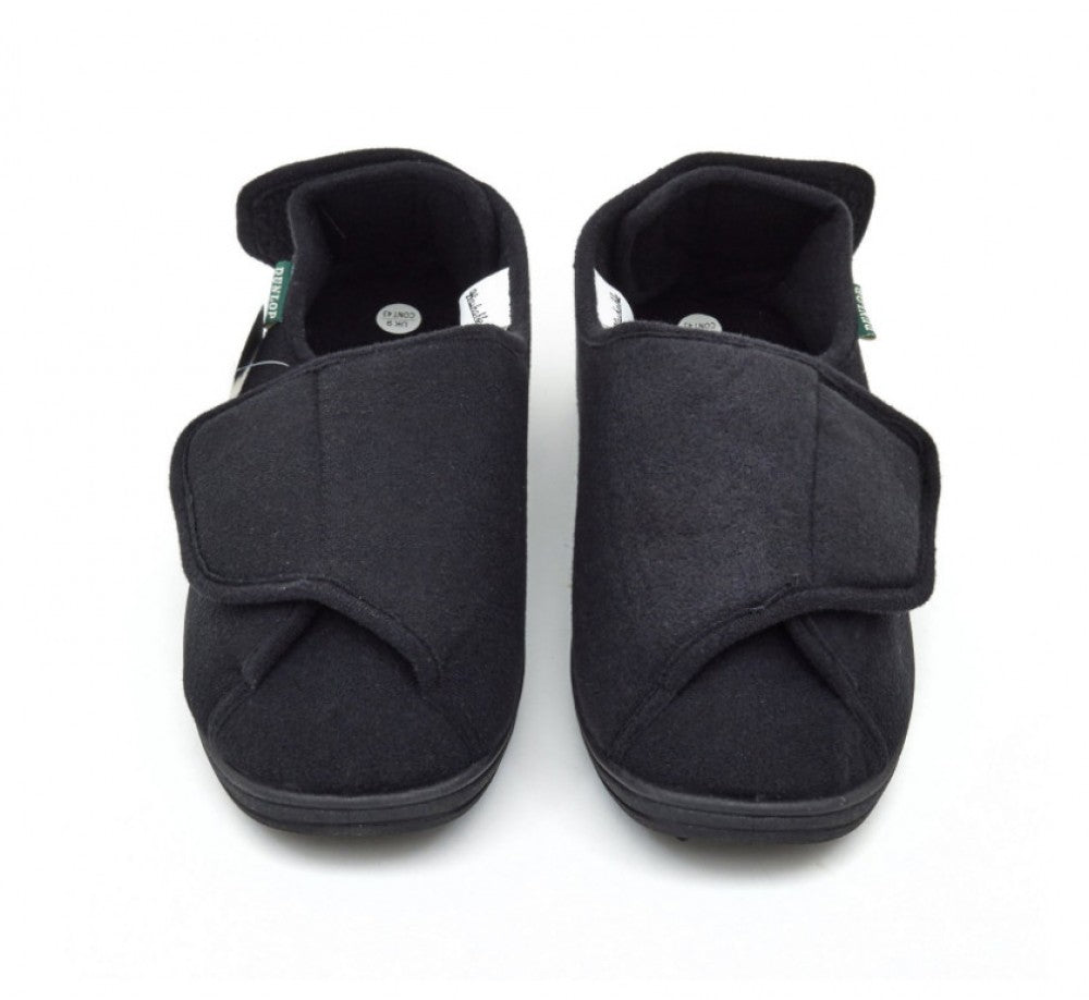 the image shows the george adjustable slippers