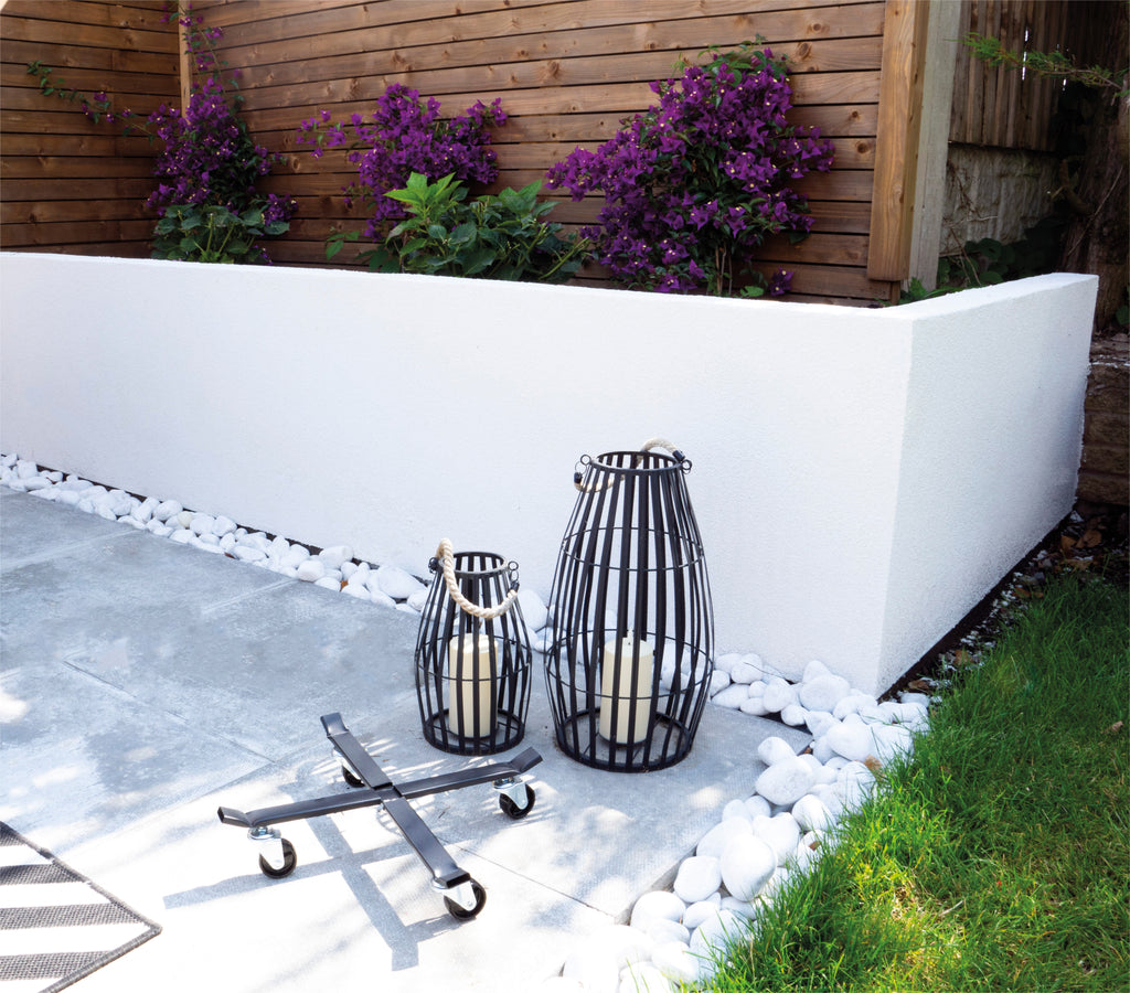 Flower Pot Mover outside