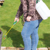 Pump Action Pressure Sprayer in use in garden