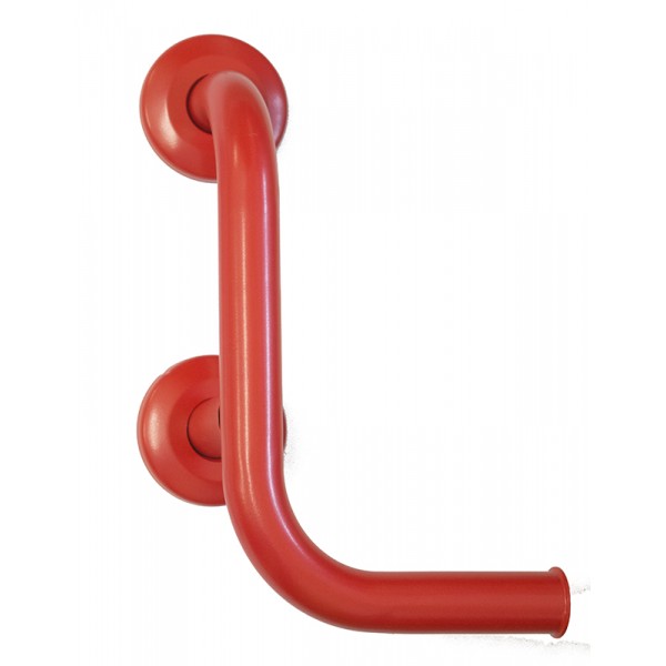 Grab Rail With Toilet Roll Holder