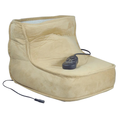 The Beige Heated Foot Warmer with massage option