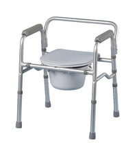 the image shows the homecraft folding commode and toilet surround