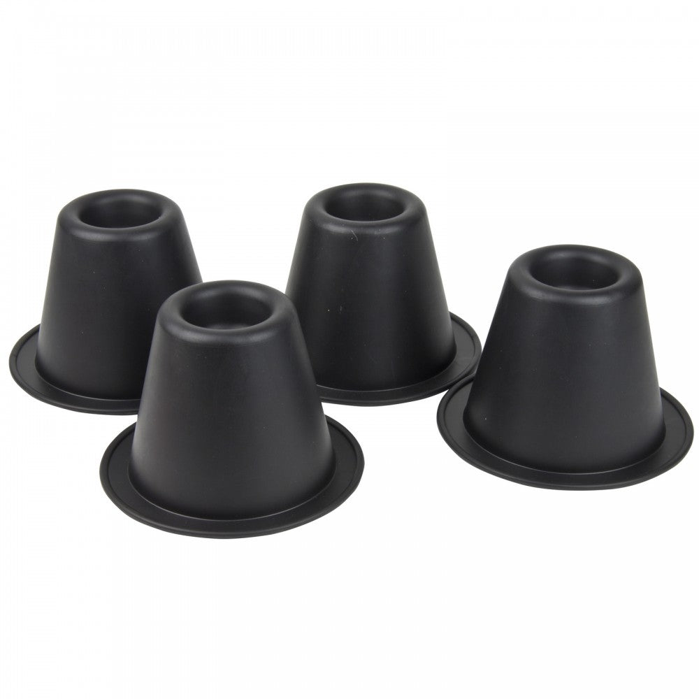 the image shows the homecraft stackable cone chair raisers