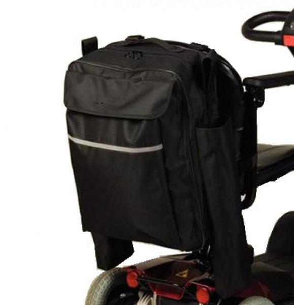 The image shows the Homecraft Wheelchair Crutch/Walking Stick Bag for wheelchairs and mobility scooters