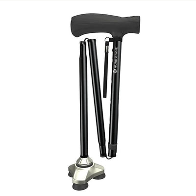 Hurry Cane Freestanding Walking Stick, Black, Ex Display