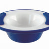 the image shows the ornamin keep warm bowl in blue