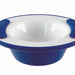 the image shows the ornamin keep warm bowl in blue