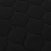 A close up of the pattern on the Black coloured Kylie Chair Pad
