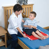 the image shows a nurse using a multi mover plus slide sheet