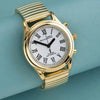 Ladies Gold-like Radio Controlled Talking Watch