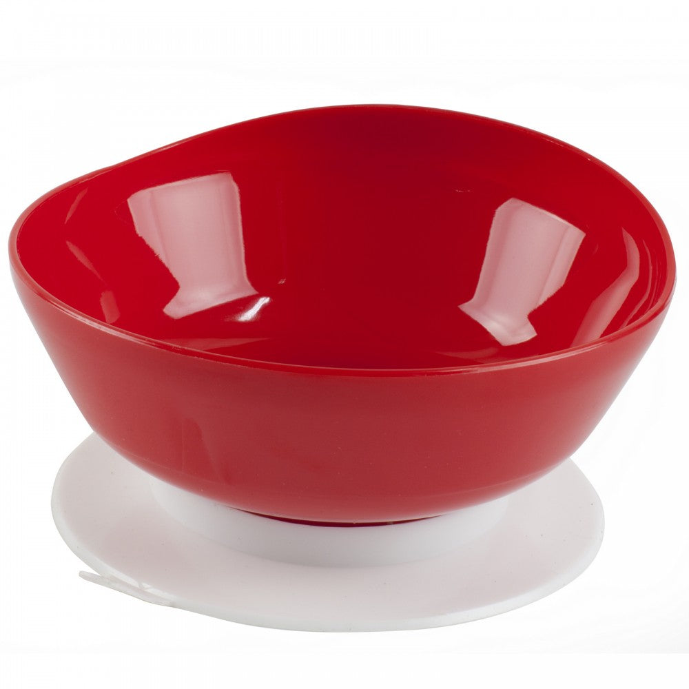 the image shows the large scoop bowl in red