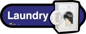 The Laundry Care Home Sign