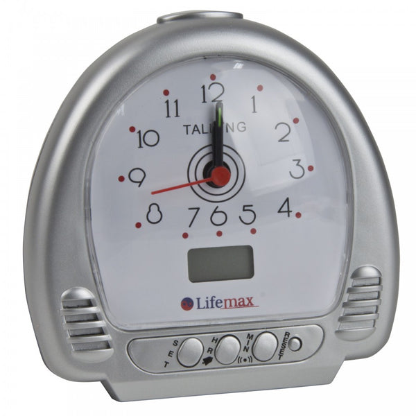 Lifemax Talking Analog Alarm Clock Low Vision Aid Ability Superstore