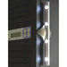 the image shows a lifemax two way light wand being used to illuminate a control panel