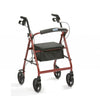 R6 Lightweight Aluminium 4 Wheel Rollator/Walker with Bag