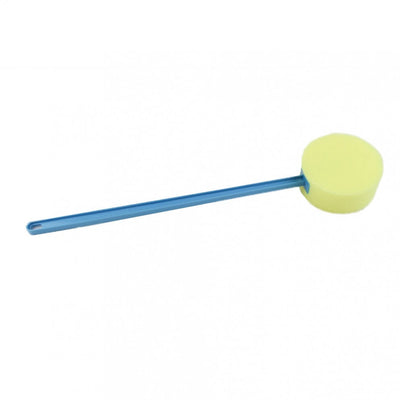 The image shows the Long Handled Bendable Sponge with the round sponge attached.