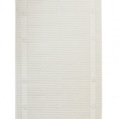 the image shows the luxury bath mat in white