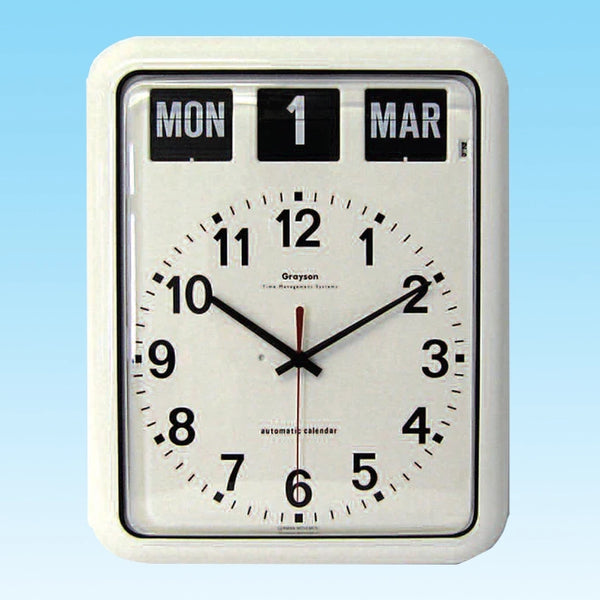 easy to see Large Calendar Wall Clock – Ability Superstore