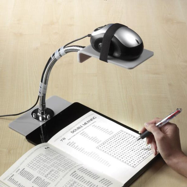 Combination Mouse Magnifier with Stand