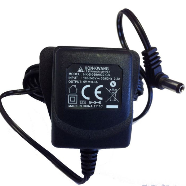 the image shows the AC mains adaptor for the lifemax home safety alert system