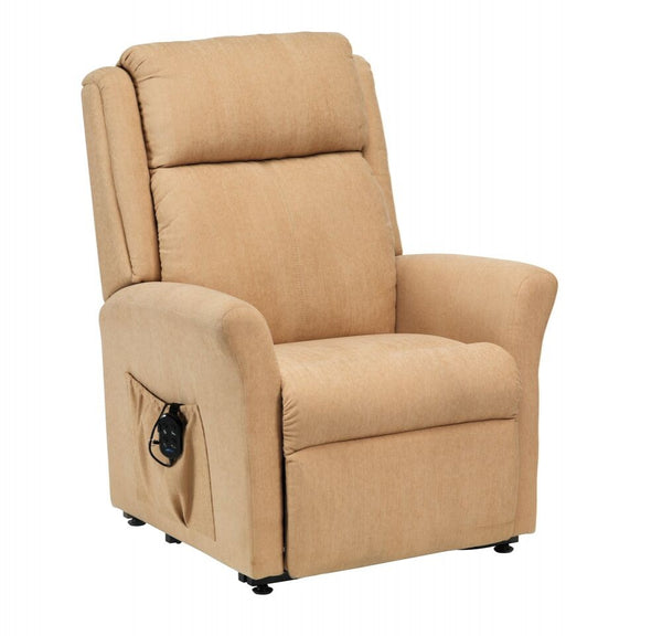 Memphis-Dual-Motor-Rise-&-Recline-Chair Biscuit