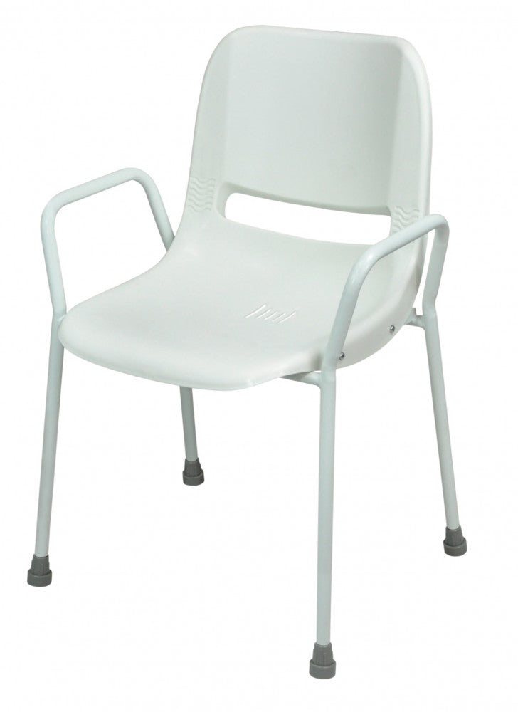Milton-Stackable-Shower-Chair Fixed Height