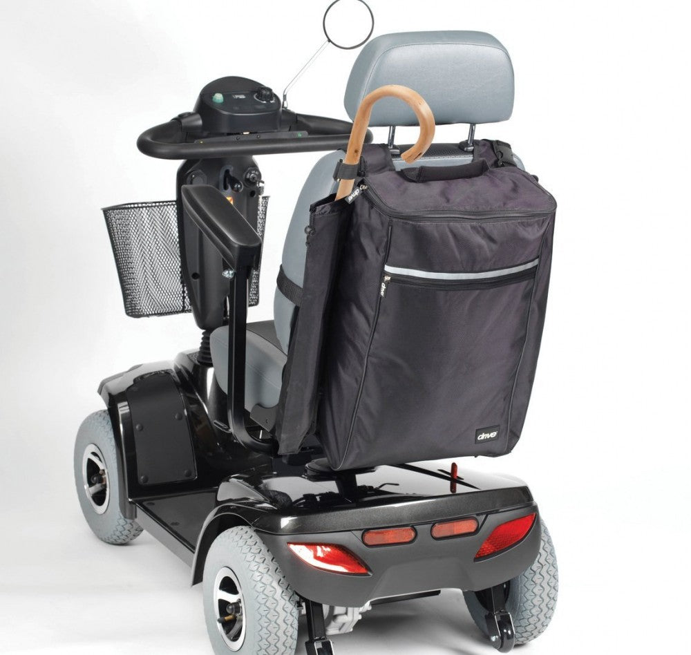 Mobility-bag-with-crutch-&-walking-stick-holders Black