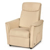 shows the sand coloured modena rise and recline chair