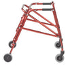 The image shows the medium sized nimbo posterior posture walker in red