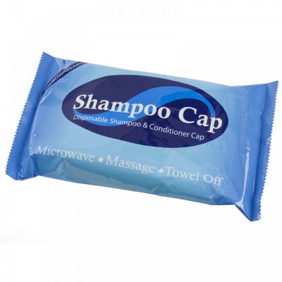 The image shows a No Rinse Shampoo Cap