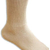 The image shows a beige seamless oedama sock