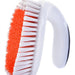 shows the bristles of the OXO good grips all purpose scrub brush