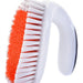 shows the bristles of the OXO good grips all purpose scrub brush