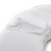 the image shows a close up of the loops that attach the padded raised toilet seat to a standard toilet seat