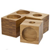 the image shows the 4 inch panda bamboo furniture raisers