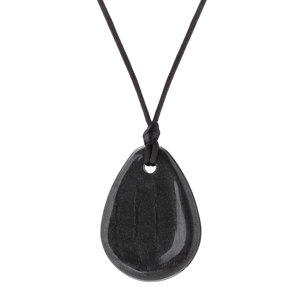 Chewigem – Raindrop Pendant - Black