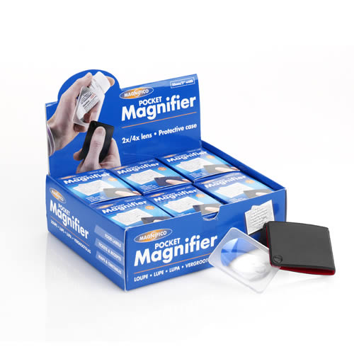 A selection of Flip Out Pocket magnifiers