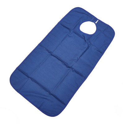 Polyester-Wipeclean-Bib Blue