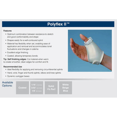 Poly Flex II Informational Sheet