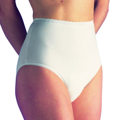 The image shows a woman wearing the 1 Way Female Super Brief