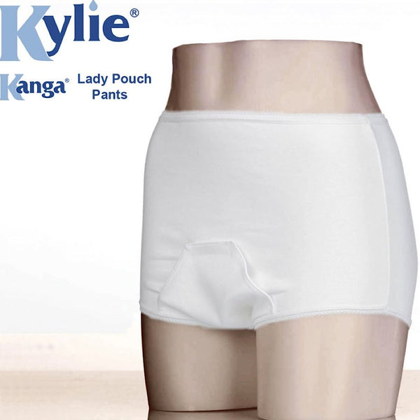 The image shows the Kanga Lady Pouch Pants
