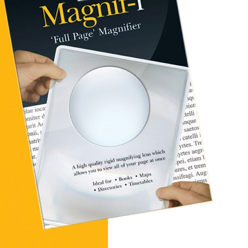Full Page Magnifier Vision Aid – Ability Superstore