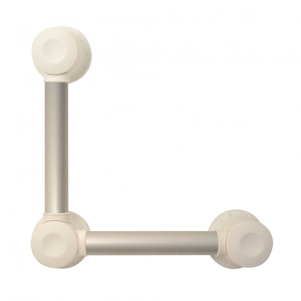 image shows 20 x 60cm Prima aluminium pivot grab bar