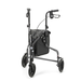 shows the Days Lightweight Tri Walker Rollator in Quartz