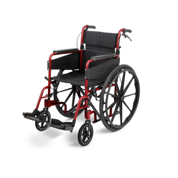 Days Escape Lite Self Propelled Wheelchair Red